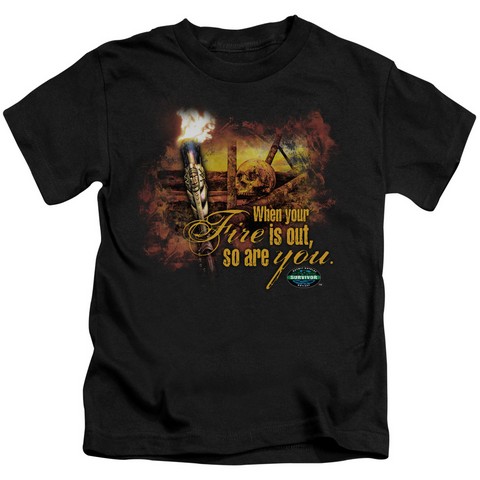 Survivor 18-1 Tee - Black - Small 4