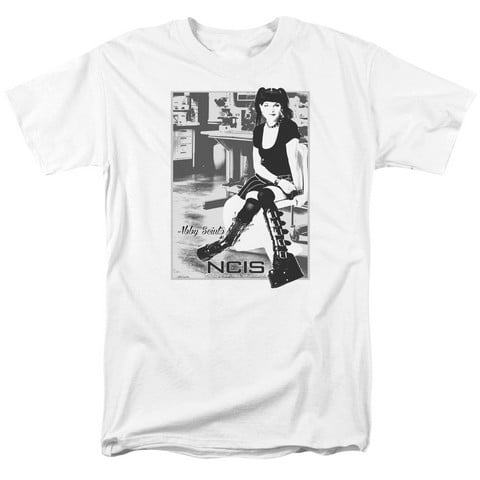 Ncis-Relax - Short Sleeve Adult 18-1 Tee - White- 5X