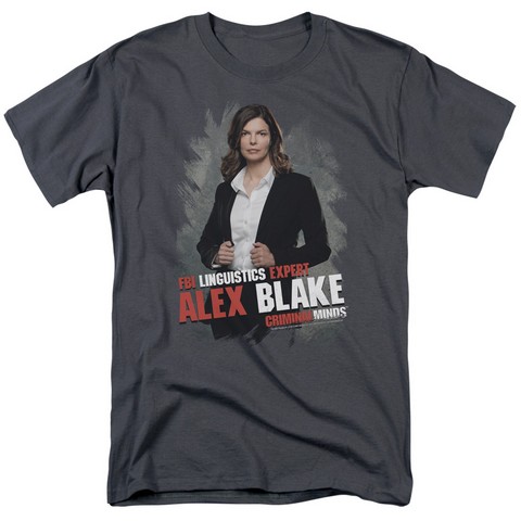 Criminal Minds-Alex Blake - Charcoal- 2X