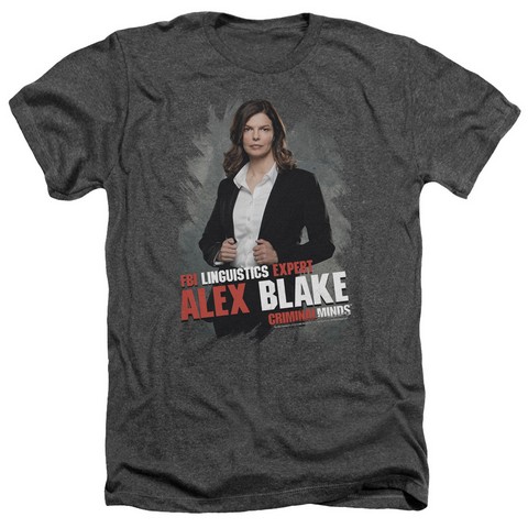 Criminal Minds-Alex Blake - Charcoal- 2X