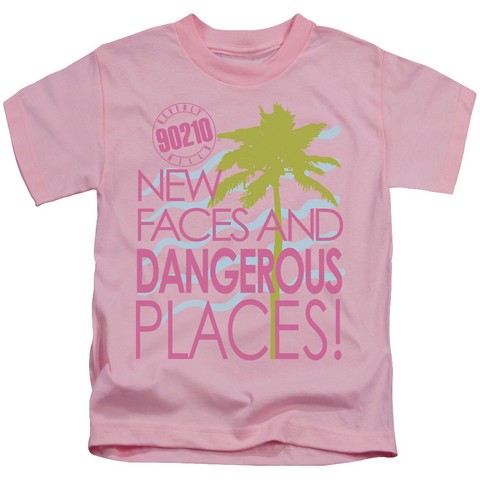 90210-Tagline 18-1 Tee - Pink - Medium 5-6
