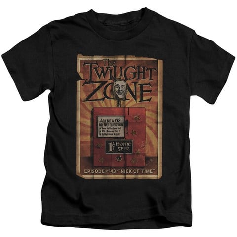 Twilight Zone-Seer - Short Sleeve Juvenile 18-1 Tee - Black- Medium 5-6