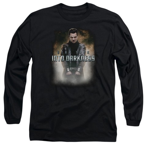 Star Trek-Darkness Harrison - Long Sleeve Adult 18-1 Tee - Black- Medium