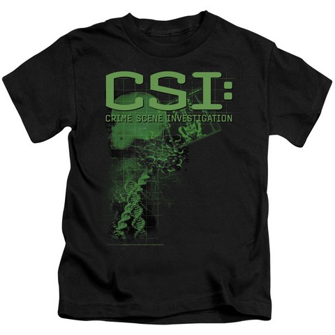 Csi-Evidence - Short Sleeve Juvenile 18-1 Tee - Black- Large 7