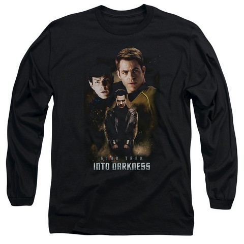 Star Trek-Aftermath - Long Sleeve Adult 18-1 Tee - Black- Medium
