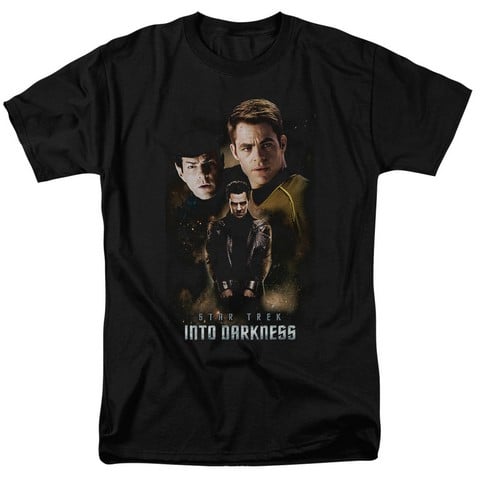 Star Trek-Aftermath - Short Sleeve Adult 18-1 Tee - Black- Small