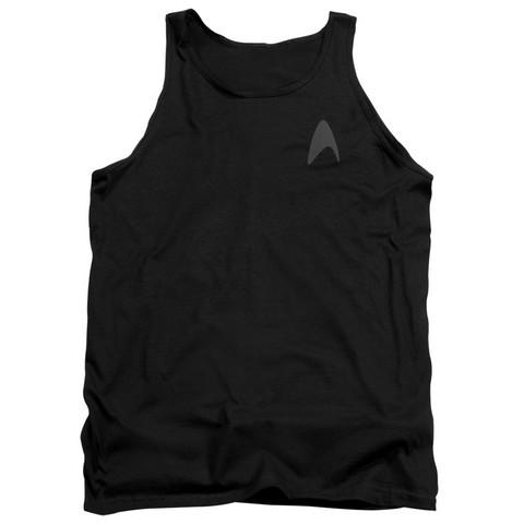 Star Trek-Darkness Command Logo - Adult Tank Top - Black- Medium