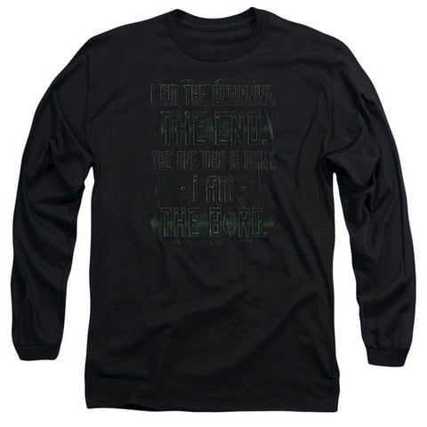 Star Trek-Iborg - Long Sleeve Adult 18-1 Tee - Black- Medium