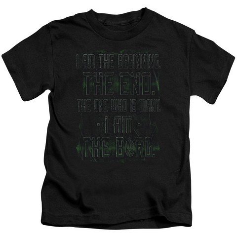Star Trek-Iborg - Short Sleeve Juvenile 18-1 Tee - Black- Medium 5-6