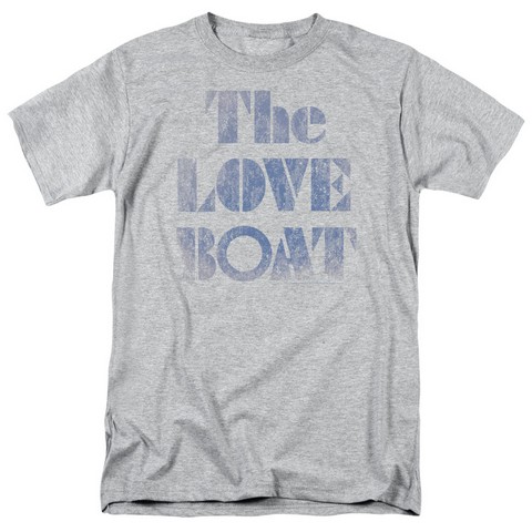 Love Boat-Distressed - Short Sleeve Adult 18-1 Tee - Heather- Medium