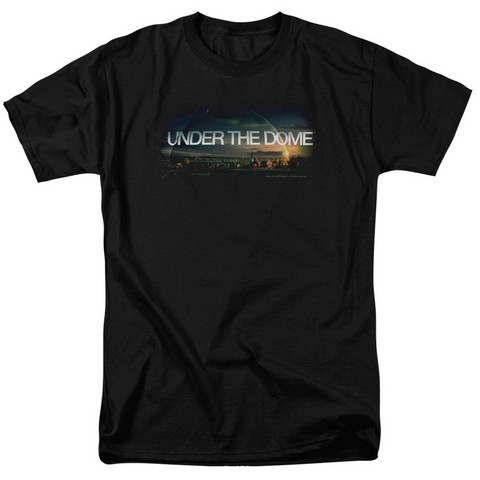 Under The Dome-Dome Key Art - Short Sleeve Adult 18-1 Tee - Black- 2X