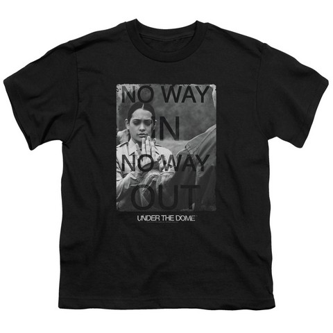 Under The Dome-Trapped - Short Sleeve Youth 18-1 Tee - Black- Small