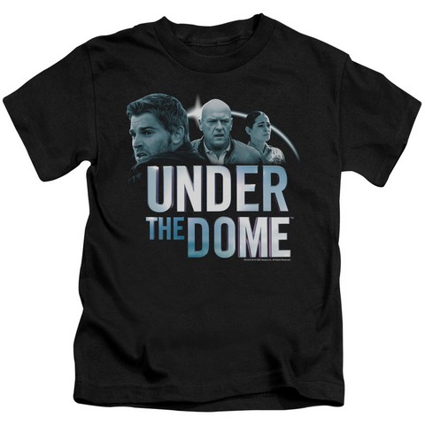 Under The Dome-Character Art - Short Sleeve Juvenile 18-1 Tee - Black- Large 7