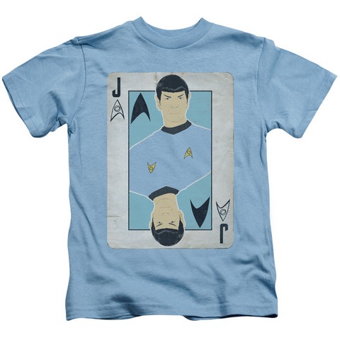 Star Trek-Tos Jack - Short Sleeve Juvenile 18-1 Tee - Carolina Blue- Small 4