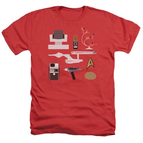 Star Trek-Tos Gift Set - Red- Small