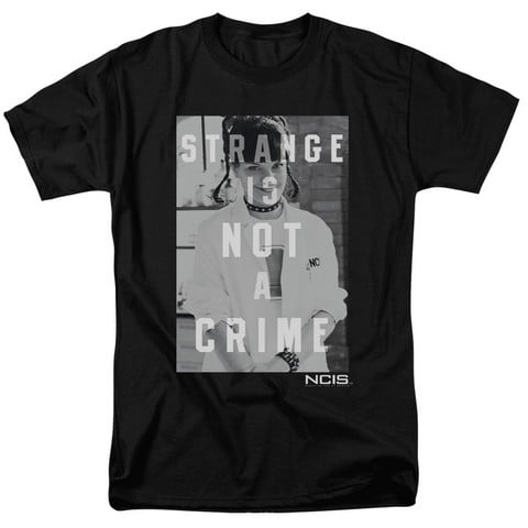 Ncis-Strange - Short Sleeve Adult 18-1 Tee - Black- Extra Large