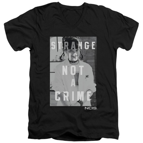Ncis-Strange - Short Sleeve Adult 30-1 Tee - Black- 2X