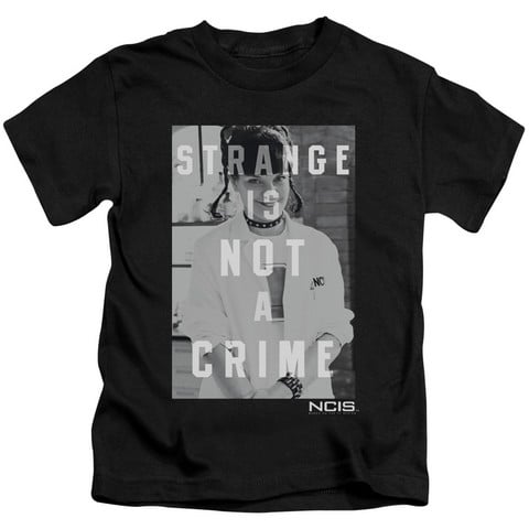 Ncis-Strange - Short Sleeve Juvenile 18-1 Tee - Black- Large 7