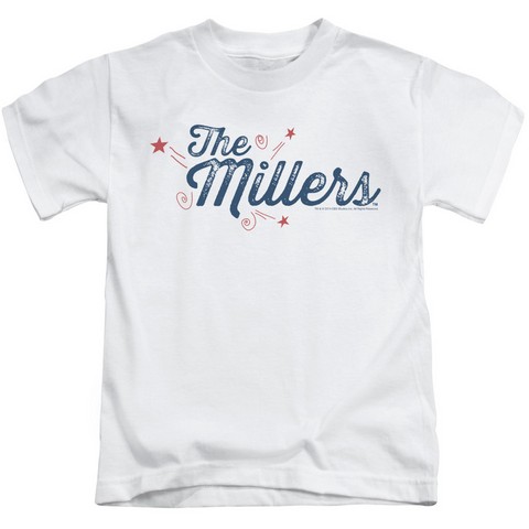 Millers-Logo - Short Sleeve Juvenile 18-1 Tee - White- Medium 5-6