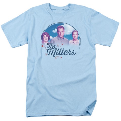Millers-Cast - Short Sleeve Adult 18-1 Tee - Light Blue- Medium