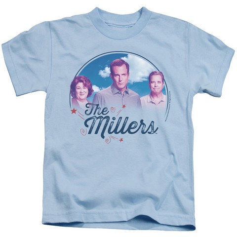 Millers-Cast - Short Sleeve Juvenile 18-1 Tee - Light Blue- Medium 5-6