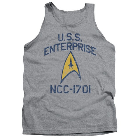 Star Trek-Collegiate Arch - Adult Tank Top - Athletic Heather- Medium