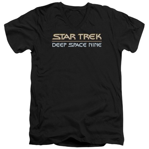 Star Trek-Deep Space Nine Logo - Black- Medium