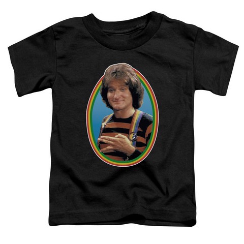 Mork & Mindy-Mork - Short Sleeve Toddler Tee - Black- Medium 3T