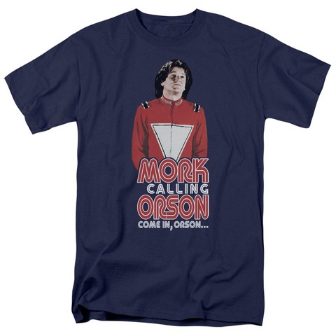 Mork & Mindy-Come In Orson - Navy- 5X