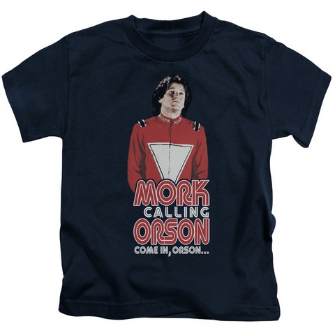 Mork & Mindy-Come In Orson - Navy- Medium 5-6