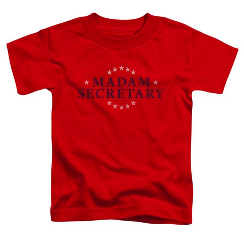 Madam Secretary-Distress Logo - Red- Medium 3T