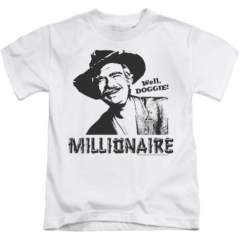 Beverly Hillbillies-Millionaire 18-1 Tee - White- Small 4