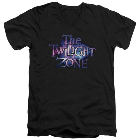 Twilight Zone-Twilight Galaxy - Short Sleeve Adult 30-1 Tee - Black- Small