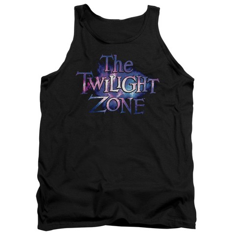 Twilight Zone-Twilight Galaxy - Adult Tank Top - Black- Large