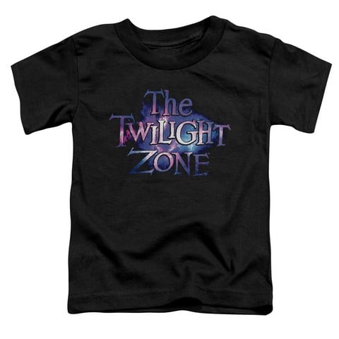 Twilight Zone-Twilight Galaxy - Short Sleeve Toddler Tee - Black- Large 4T