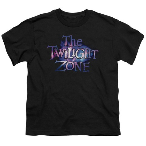 Twilight Zone-Twilight Galaxy - Short Sleeve Youth 18-1 Tee - Black- Large