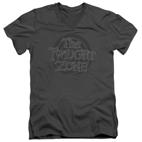 Twilight Zone-Spiral Logo - Short Sleeve Adult 30-1 Tee - Charcoal, Medium