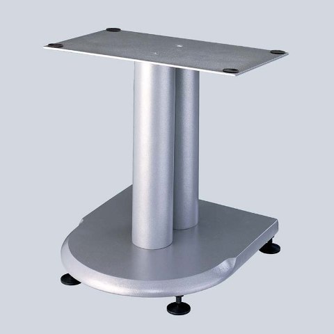 Picture of VTI Manufacturing UFC 13 in. H, Iron Center Channel Speaker Stand - Silver