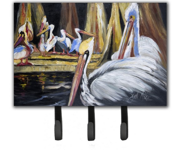 Pelicans Leash & Key Holder
