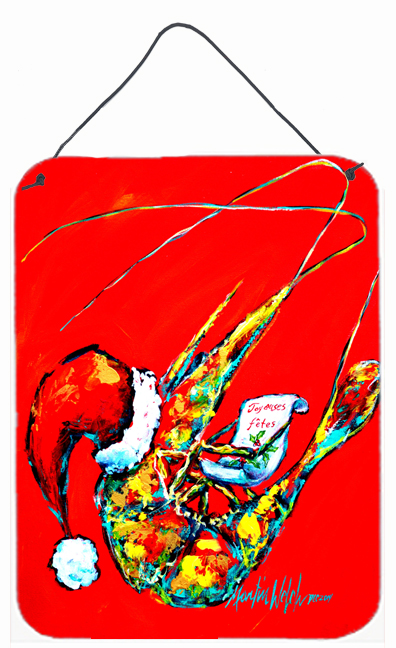 Happy Holidays Shrimp Wall and Door Hanging Prints