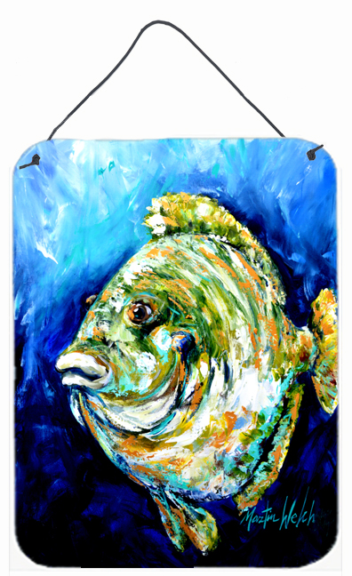 Lucky Blue Gill Fish Wall and Door Hanging Prints