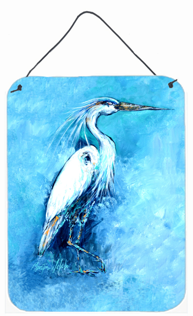 Standing Gaurd Egret Wall and Door Hanging Prints