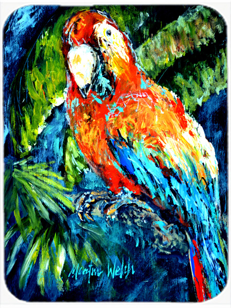 Yo Yo Mama Parrot Mouse Pad, Hot Pad & Trivet