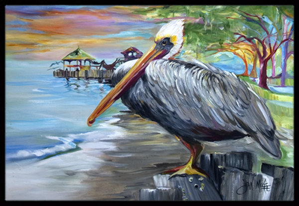 Pelican View Indoor & Outdoor Mat - 18 x 27 in.