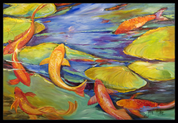 Koi Indoor & Outdoor Mat, 18 x 27 in.