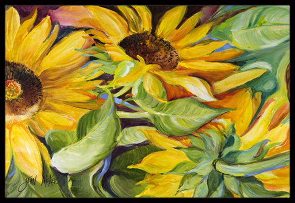 Sunflowers Indoor & Outdoor Mat, 18 x 27 in.