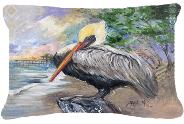 Pelican Bay Canvas Fabric Decorative Pillow