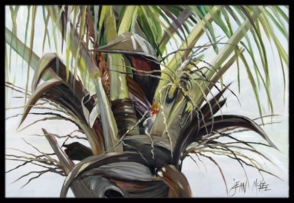 Top Palm Tree Indoor & Outdoor Mat - 18 x 27 in.
