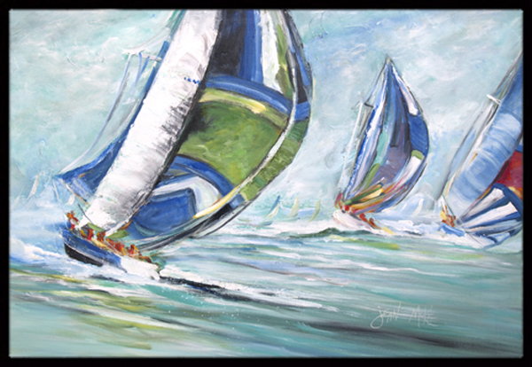 Boat Race Indoor & Outdoor Mat- 24 x 36 in.