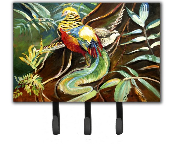 Mandarin Pheasant Leash & Key Holder